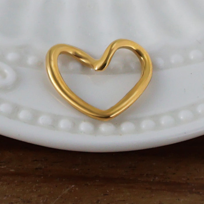 Wholesale 6pcs/set stainless steel key love anchor cross pendant titanium steel plated 24K gold