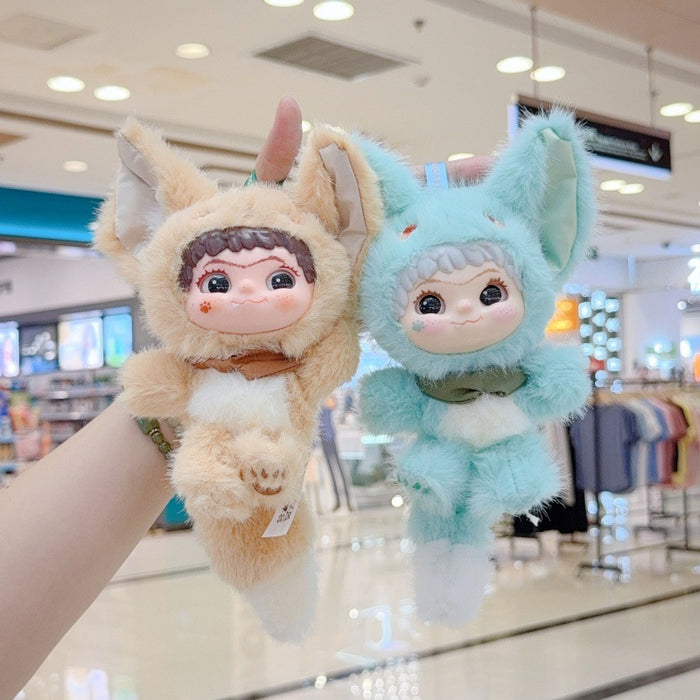 Wholesale Vinyl diary fox rabbit ornaments blind box plush doll