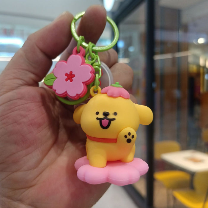 Wholesale PVC Cartoon Doll Keychain JDC-KC-KuangK019