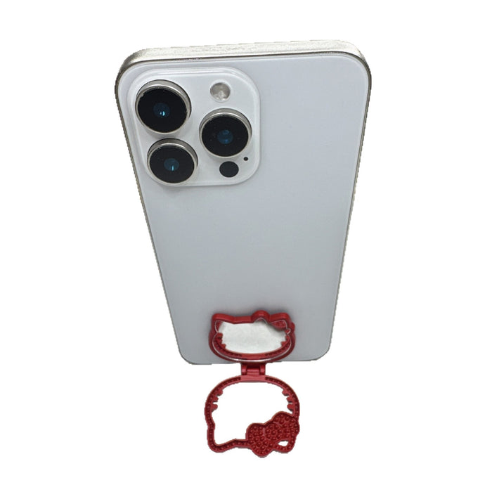 Wholesale Cartoon cat mirror metal phone stand