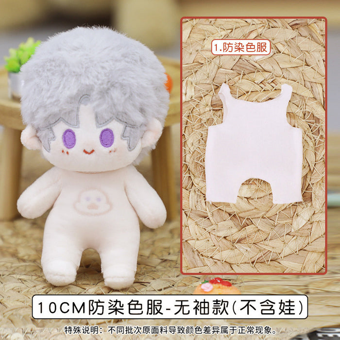 Wholesale Cotton Doll Ultra-Thin Anti-Dying Clothing Cotton Bjd High Elastic Bottoming Clothes Dress up Doll Elastic 20cm Baby Clothes