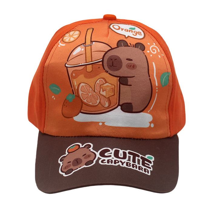 Wholesale Kapibala Print Children' s Baseball Hat