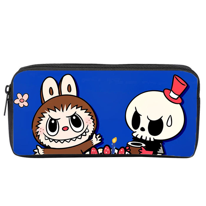Wholesale Pencil Bag Student Stationery Bag Cartoon Printed Pencil Bag Single Layer Pencil Bag Large Capacity