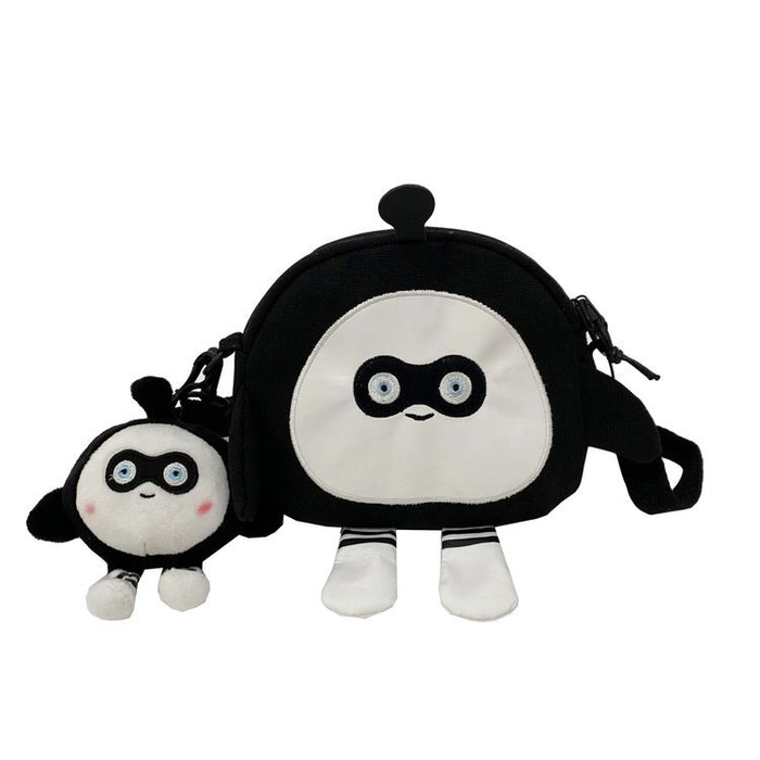 Wholesale New Cute Cartoon Egg Party Canvas Bags Japanese Girls' Casual and Stylish Single Shoulder Backpacks JDC-SD-YT006