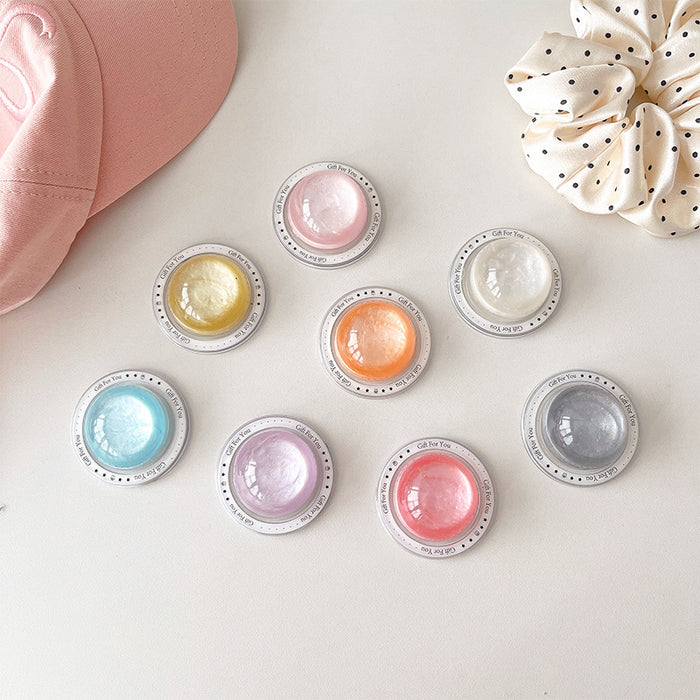 Wholesale Solid color crystal ball phone airbag stand