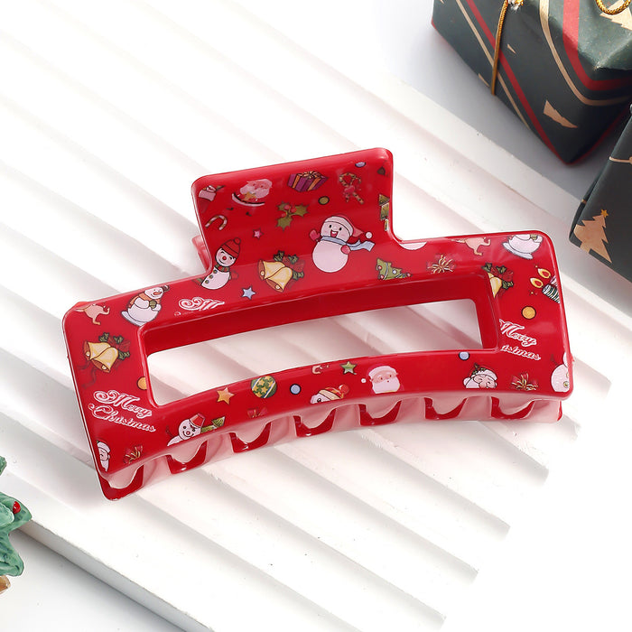 Wholesale Christmas Plastic Hair Clips JDC-HC-Fengp004