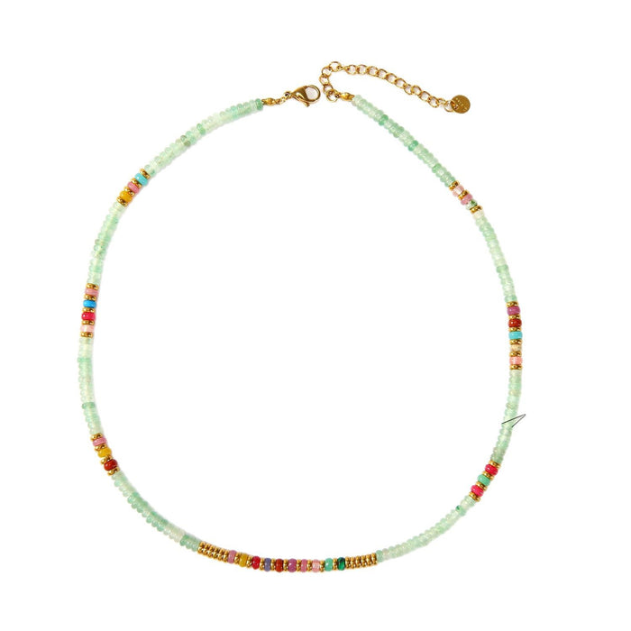 Wholesale Hot selling artistic retro style original design stainless steel drip oil necklace fashionable and versatile heart pendant accessory