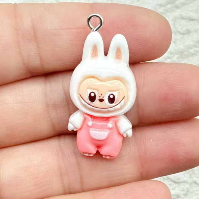 Wholesale 10pcs DIY Cream Clay Headwear Hair Clips,  Refrigerator Magnets,  Shoe Buckles,  Earrings,  Keychains Pendant