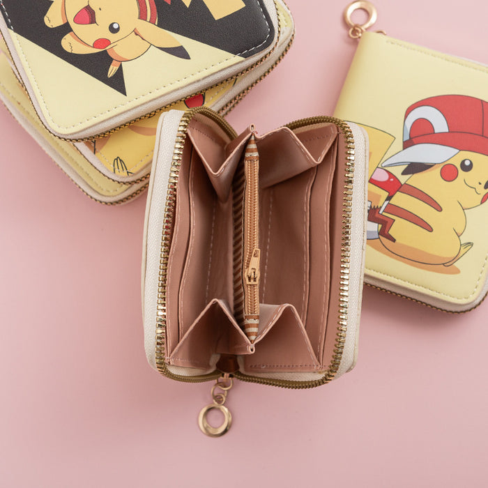 Wholesale Cartoon Anime Short Zipper Wallet JDC-WT-QT020