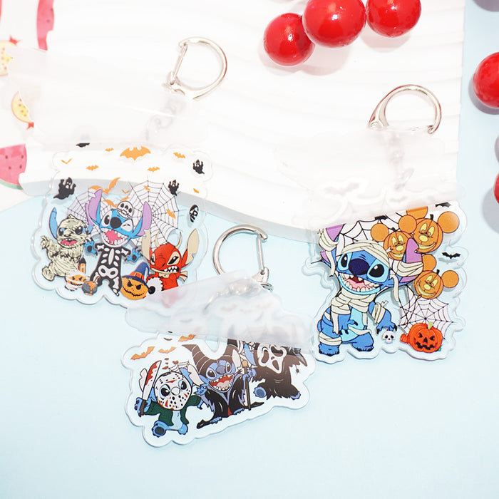 Wholesale  Keychain Black Friday  Web Acrylic Keychain  Gift