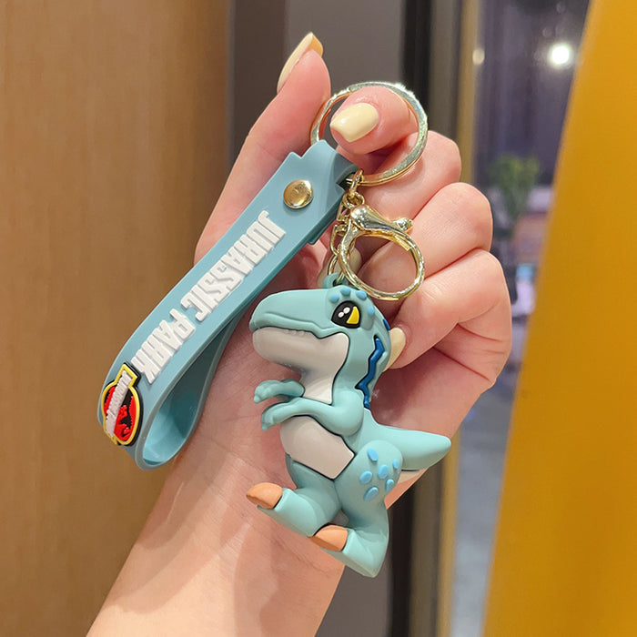 Wholesale Dinosaur Keychain Cartoon Figurine Car Key Ring