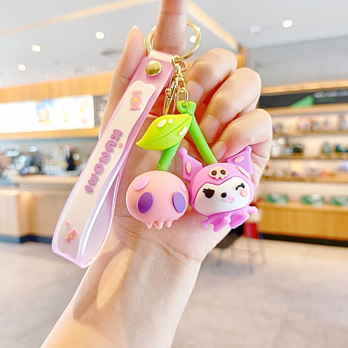 Wholesale Cartoon Doll Silicone Keychain JDC-KC-MingT267