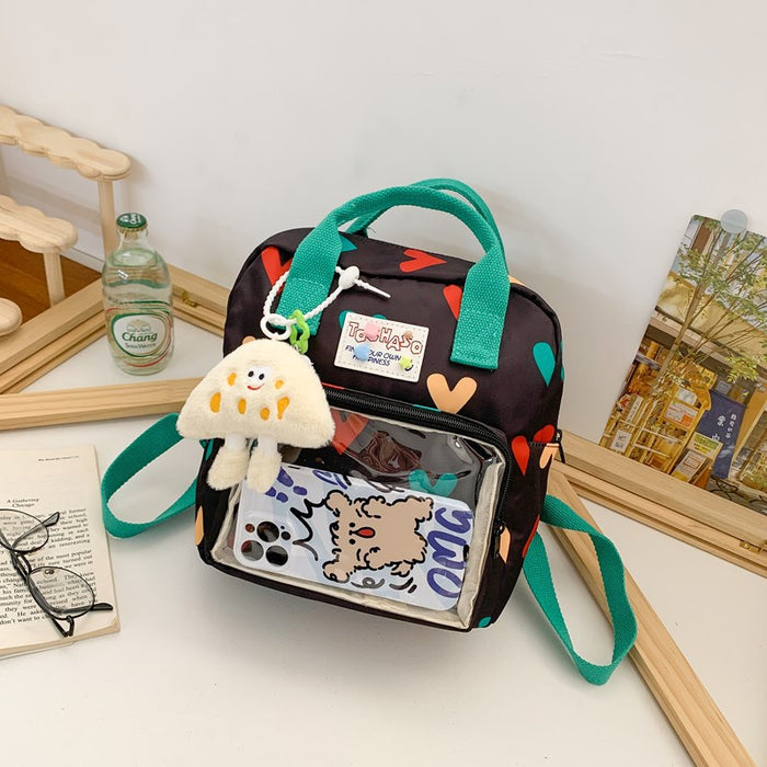 Wholesale Baby Backpack, Super Cute Girl Love Portable Backpack Snack Bag