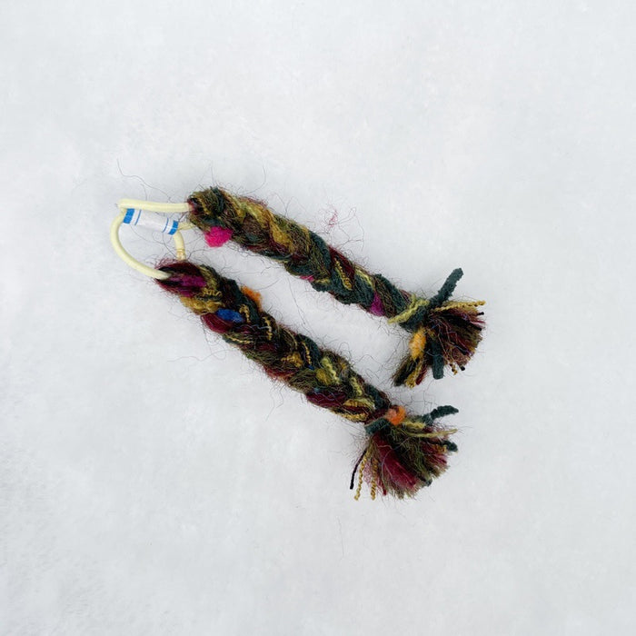 Wholesale Doll Baby Clothes Accessories Vinyl Doll Hair Accessories Multi-Color Wool Braids