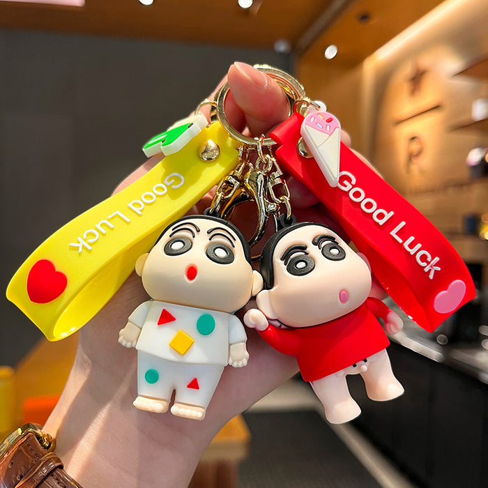 Wholesale Cartoon Silicone Doll Keychain JDC-KC-Tingm296