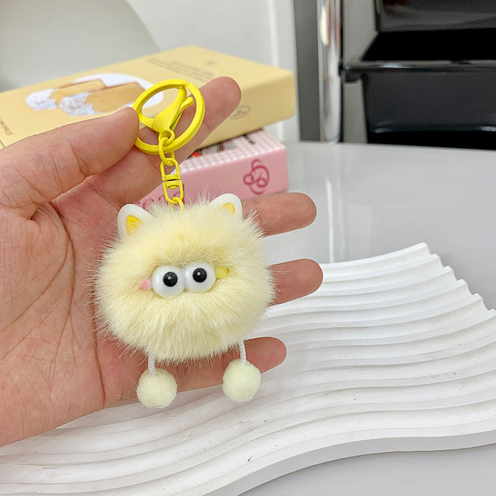 Wholesale Plush pendant, keychain, cute cartoon bag, backpack, hanging decoration, gift