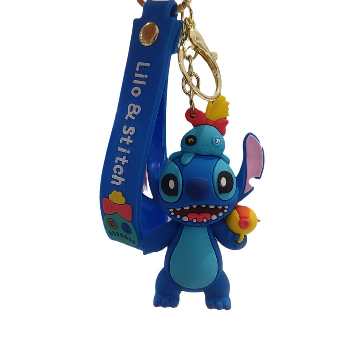 Wholesale Cartoon Silicone Anime Keychain JDC-KC-YiChang028