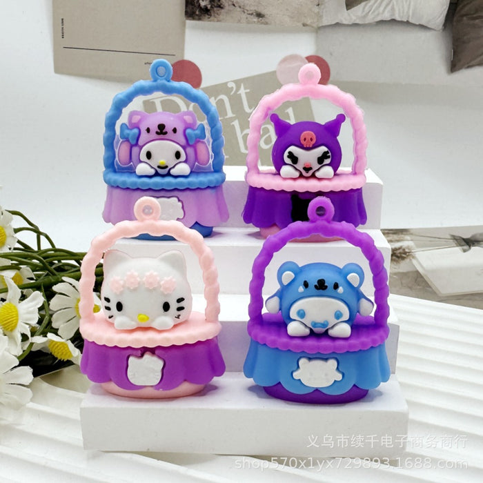 Wholesale Keychain Soft PVC Doll Bag Pendant Blind Box