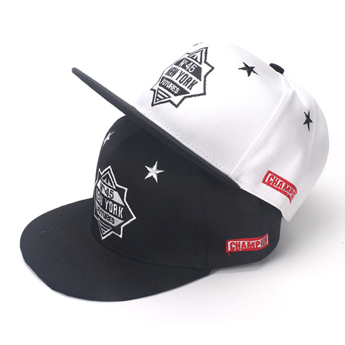 Wholesale Sunshade baseball cap, outdoor sun protection flat edge street dance cap