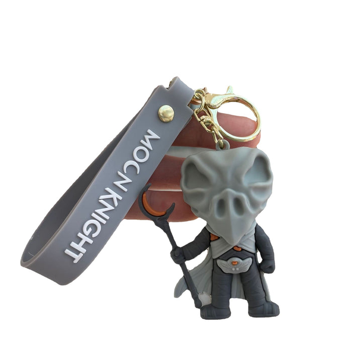 Wholesale Cross border drop glue figurine pendant, bag hanging decoration, car keychain, keychain wholesale