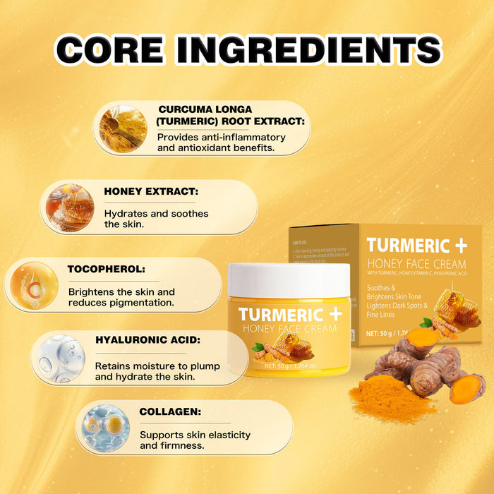 Wholesale Turmeric Honey face cream