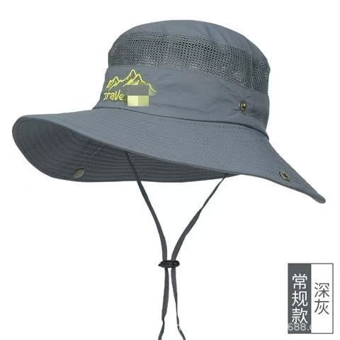 Wholesale Outdoor Summer Sun Protection Travel Fisherman Hat Men's Mountaineering Fishing Sun Hat