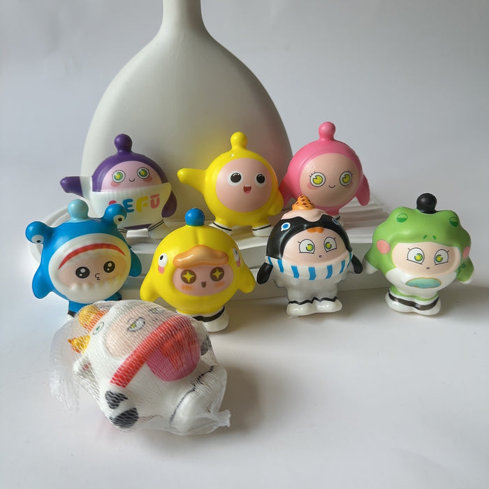 Wholesale Pinch Decompression Small Toy Slow Rebound Anime Artifact Doll