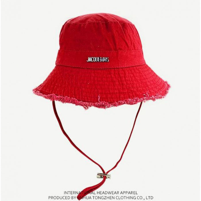 Wholesale Big-brimmed Fisherman Hat Holiday Hanging Hat Sunscreen Sunshade Hat