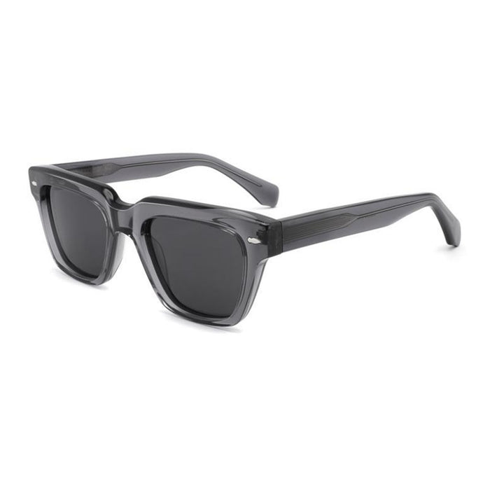 Wholesale Box sunglasses for men and women, fashionable retro rice nail high-end board sunglasses