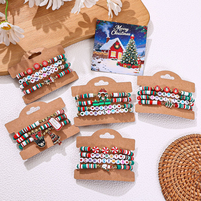 Wholesale Christmas-themed bracelet set