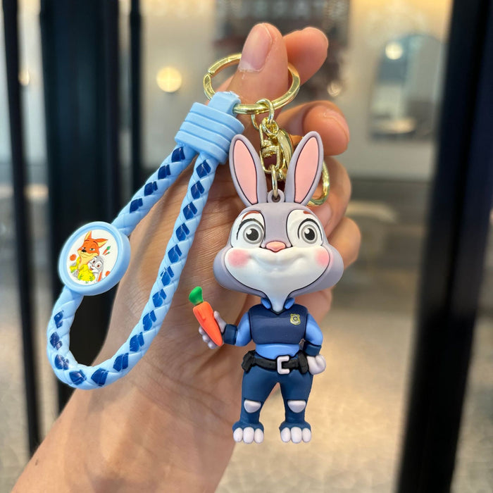 Wholesale PVC Cartoon Doll Keychain JDC-KC-PengYu030