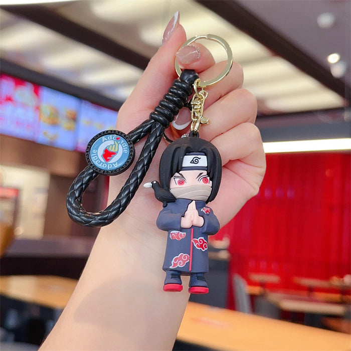 Wholesale  PVC Cartoon Couple Keychain