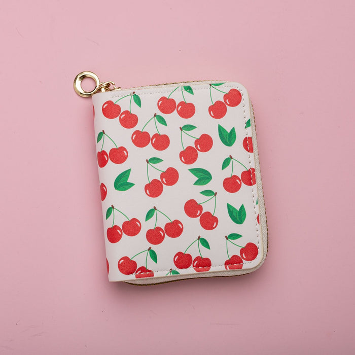 Wholesale Cute fruit pattern PU waterproof  kids wallet