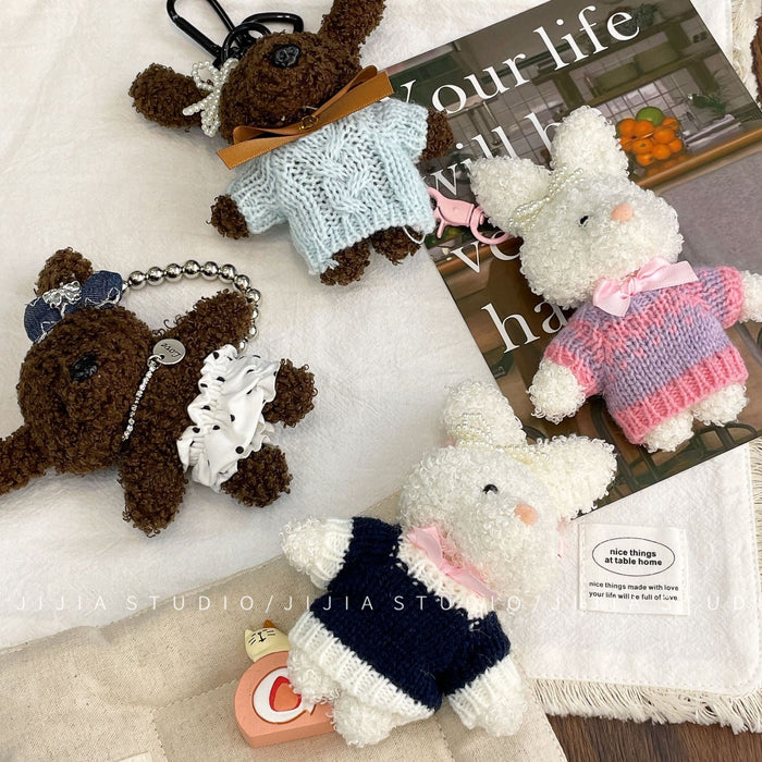 Wholesale Long Ears Bubble Puppy Rabbit Cute Pendant Cartoon Car Hanging