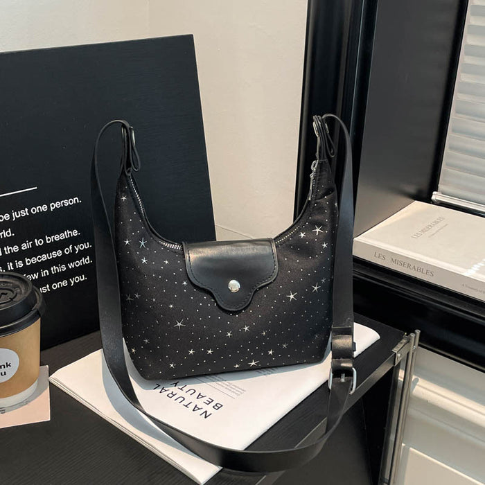 Wholesale Star Sequins Crossbody Bag - Trendy Street Fashion Shoulder Bag