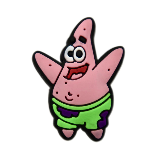 Wholesale 100pcs Cartoon PVC hole shoe buckle decoration accessories DIY detachable soft rubber shoe flower