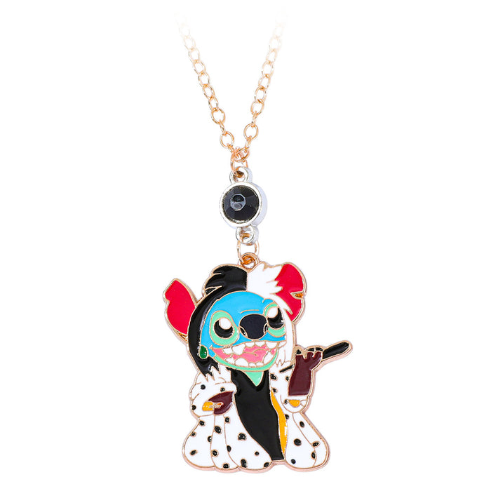 Wholesale Cartoon Versatile Clavicle Necklace Hip-Hop Style Couple Necklace