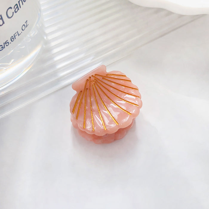 Wholesale Korean Style Acetate Hair Claw Clip Purple Handmade Fashion Accessory