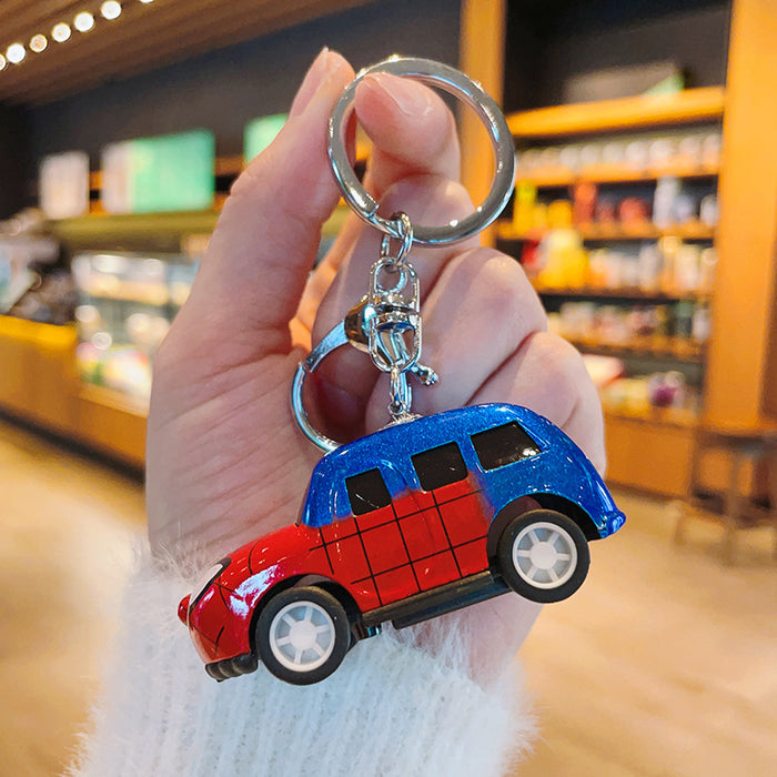 Wholesale Cartoon Alloy Car Model Toy Keychain JDC-KC-Aile011