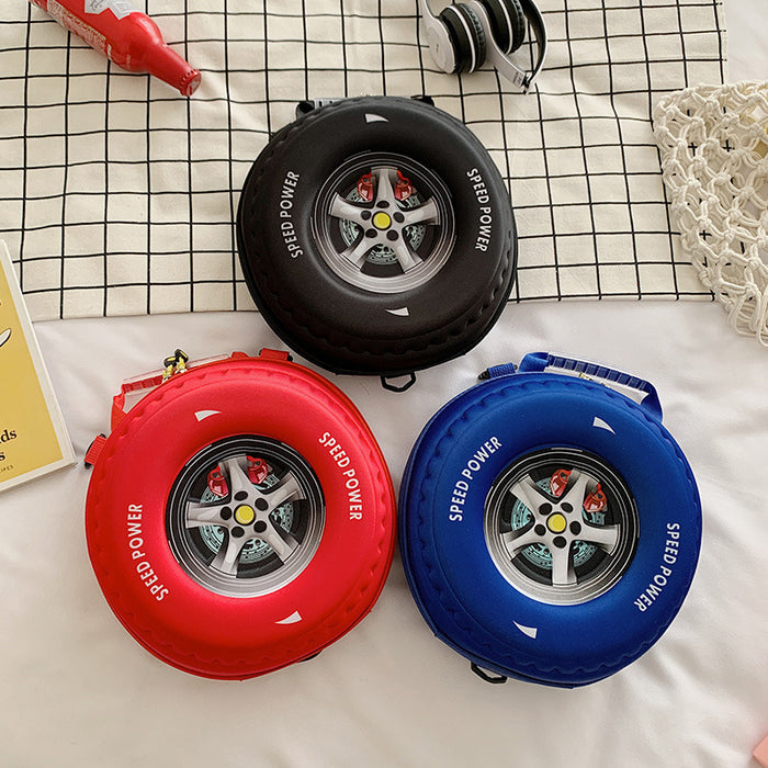 Wholesale New texture tire bag, simple and fashionable casual handbag, crossbody