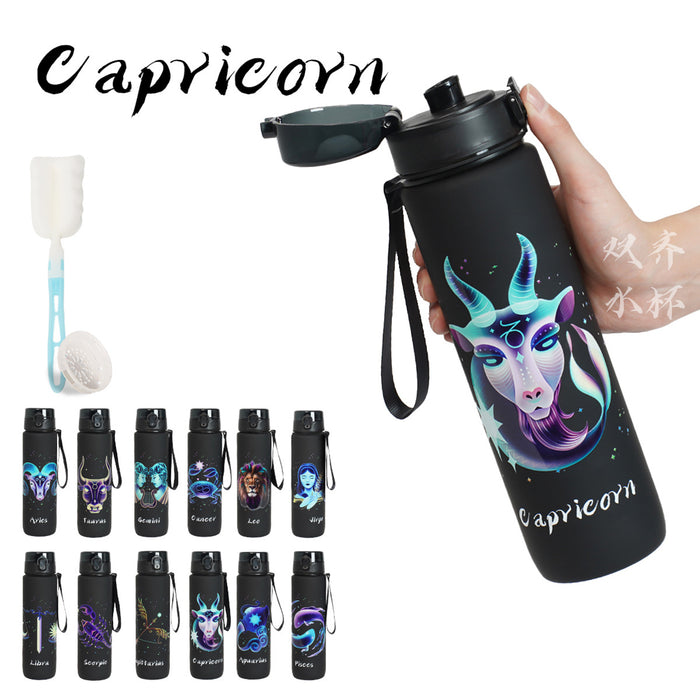 Wholesale Constellation water cup bounce cup plastic water cup