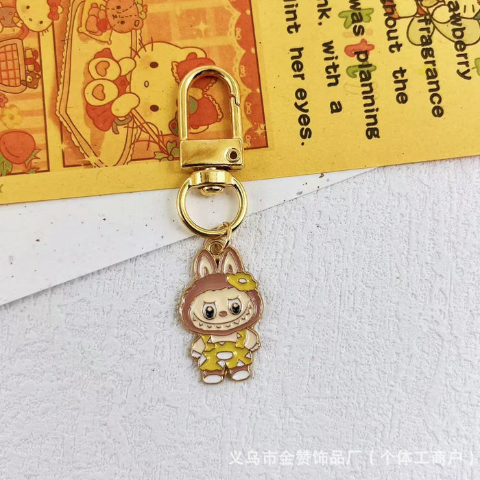Wholesale Cartoon Couple Keychain Pendant Alloy Fashion Toy Bag Ornament Doll Cute Gift
