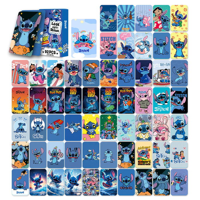 Wholesale 184pcs Double sided high-definition color printed photo card,  cartoon peripheral greeting card,  sticker,  collectible card