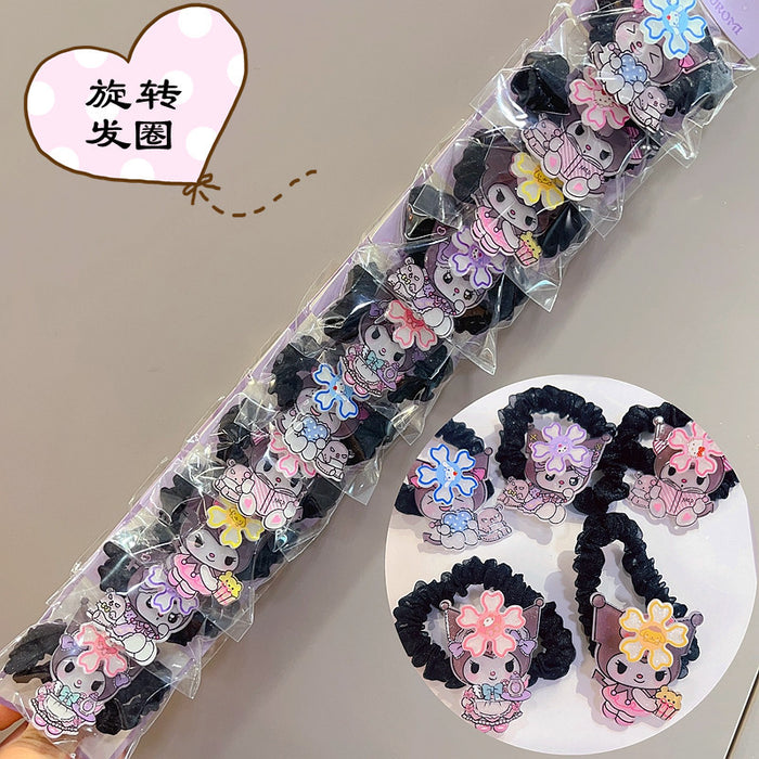 Wholesale 10pcs Hairpin Headwear Cute Cartoon Hairpin Children' s Hair Accessories Girls'  Hair Ring Rubber