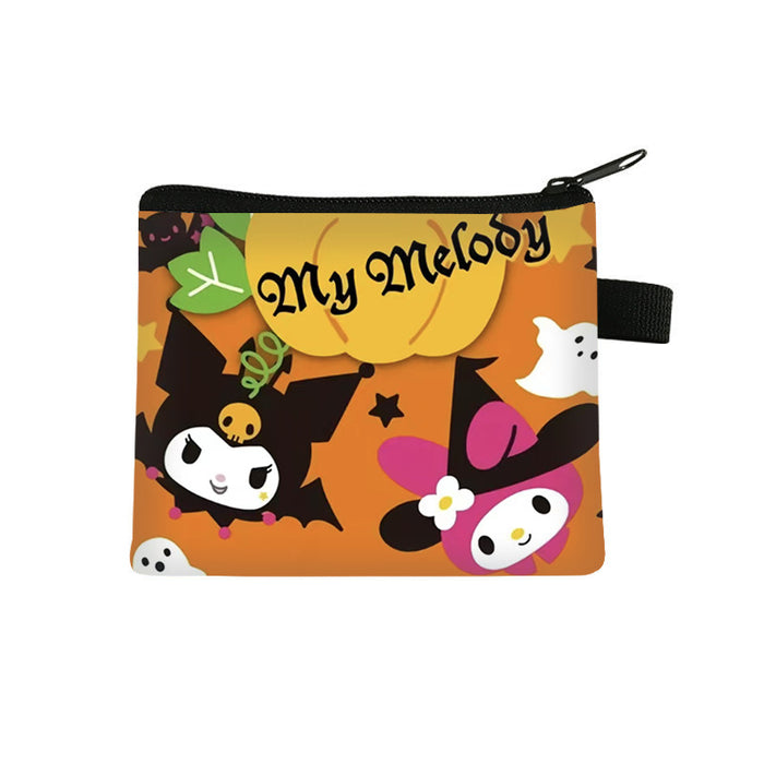 Wholesale Halloween Three High Value Coin Purse Girls Cute Fashion Wallet Cartoon Zipper Earphone Bag JDC-WT-Changs002