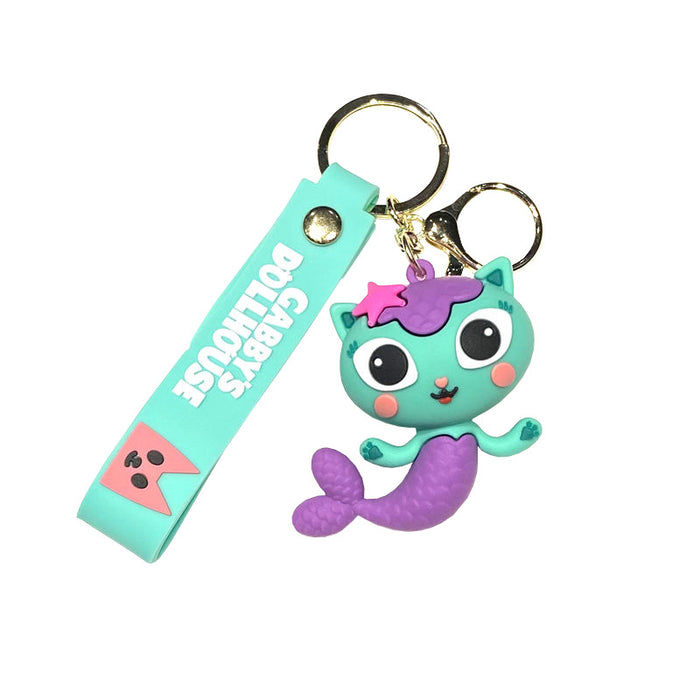 Wholesale House Crossing Animal PVC Stereo Large Doll Gift Car Keychain