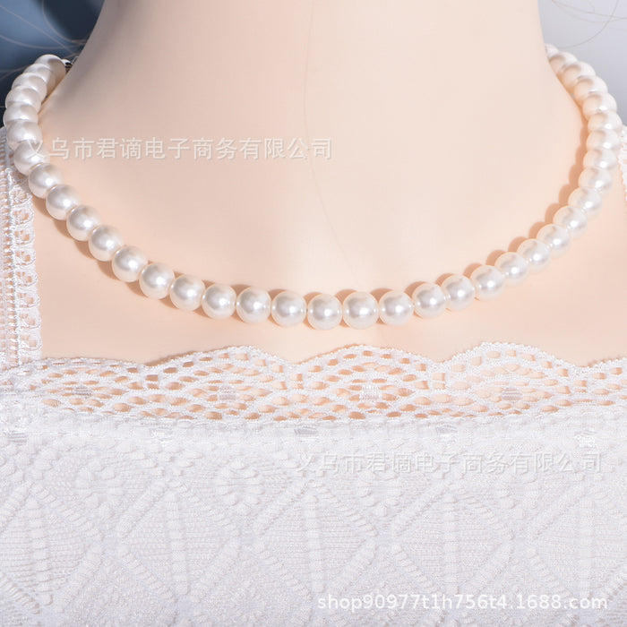 Wholesale Pearl Necklace for Women Temperament Versatile Collarbone Chain