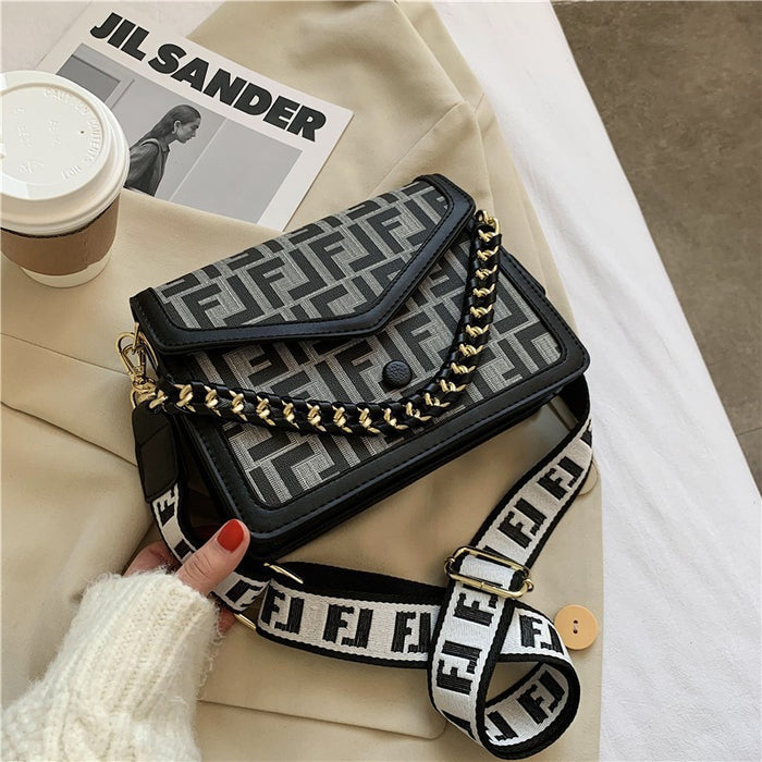 Wholesale Fashion Versatile Letter Print Shoulder Bag JDC-SD-Yuanai003