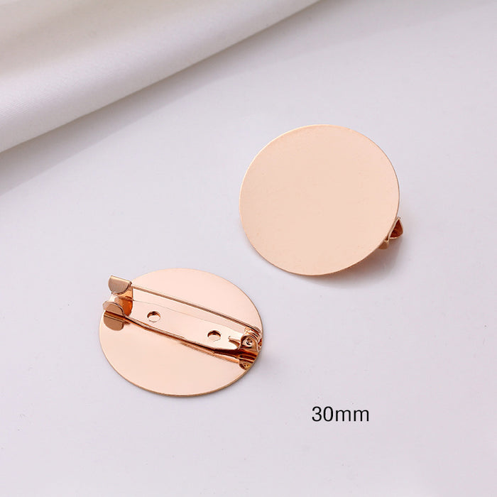 Wholesale Brooch Accessories Tray Pin Buckle Brooch Accessories Corsage