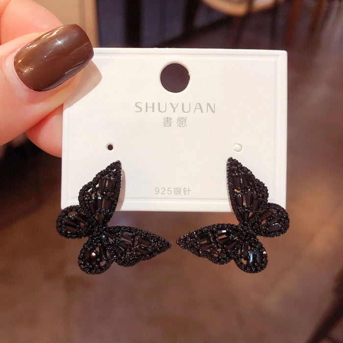 Wholesale Black Butterfly Earrings Earrings for Women